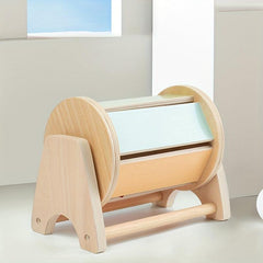 Wooden Textile Drum for Children's Education