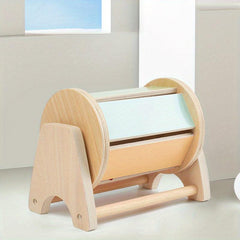 Wooden Textile Drum for Children's Education