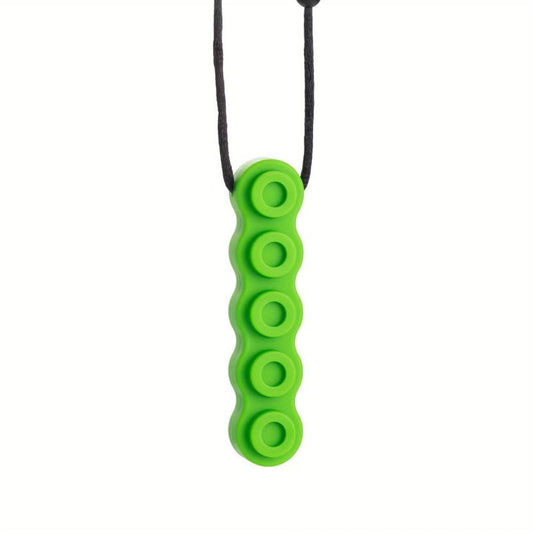 Silicone Chew Pendant Teething Necklace Soothing Toy