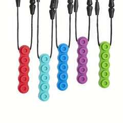 Silicone Chew Pendant Teething Necklace Soothing Toy