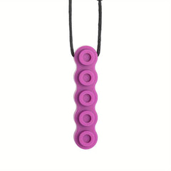 Silicone Chew Pendant Teething Necklace Soothing Toy