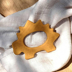 Baby Safe Silicone Dinosaur Teether for Soothing Gums