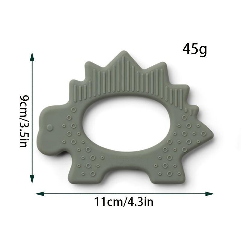 Baby Safe Silicone Dinosaur Teether for Soothing Gums