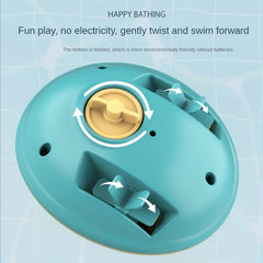 Kids Bath Toys Water Chain Boat Yacht Clockwork Play Water Beach Toys