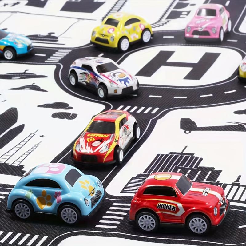 Non Slip Traffic Road Map Game Floor Pad for Kids