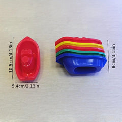 5pcs Toy Boats for Bathing Swimming Pools & Beaches Puzzle Toys