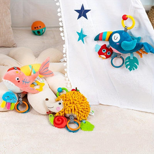 Baby Music Pull Bell Doll Stroller Pendant Soothing Toy
