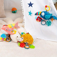 Baby Music Pull Bell Doll Stroller Pendant Soothing Toy