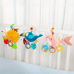 Baby Music Pull Bell Doll Stroller Pendant Soothing Toy