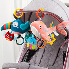 Baby Music Pull Bell Doll Stroller Pendant Soothing Toy
