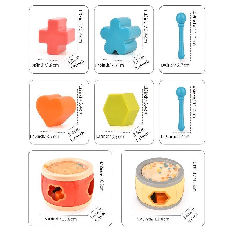 Baby Hand Clapping Drum Music Toy 0-3 Years