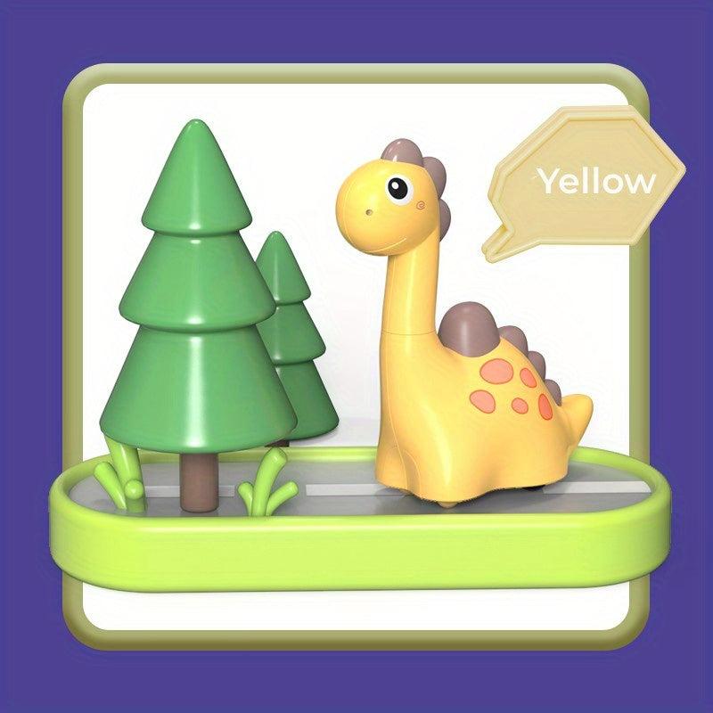 Baby Dinosaur Toy Cars For Toddlers Press And Go Pull back Dinosaur Car