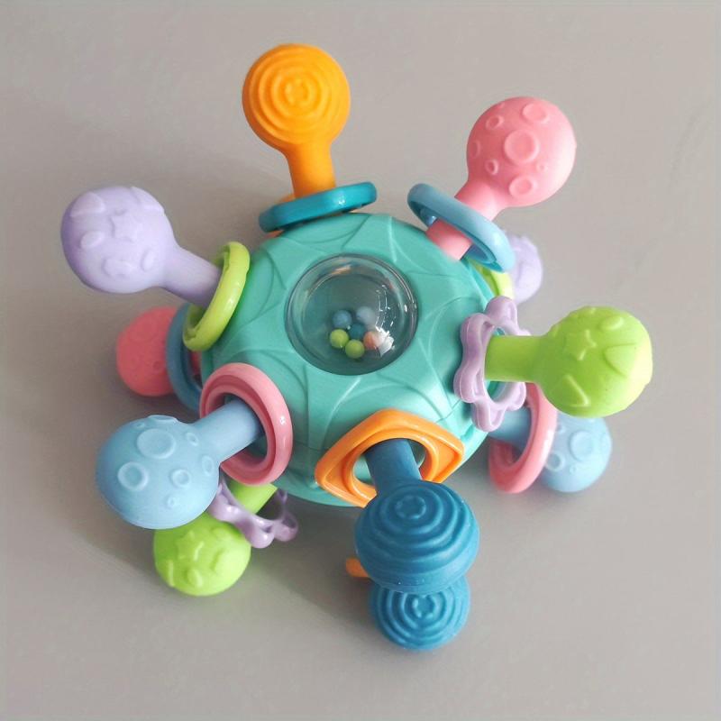 Baby Teething Toy Set: Rattles, Chewable & Montessori Developmental Toys