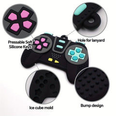 Game Machine Control Teether Toy Silicone Baby Teething Toy Sensory Toy Chew Toy