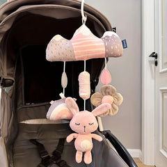 Soft Baby Hanging Rattle Toys Animal Plush Toys Learning Activities