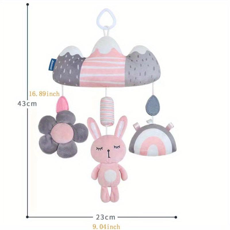 Soft Baby Hanging Rattle Toys Animal Plush Toys Learning Activities