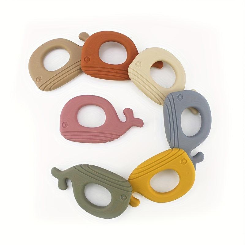 Baby Hand Rattle Toy, Educational Teether, Newborn Toddlers 0-6 Mo