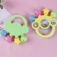 Baby Five Finger Hand Rattle Soothing Toy