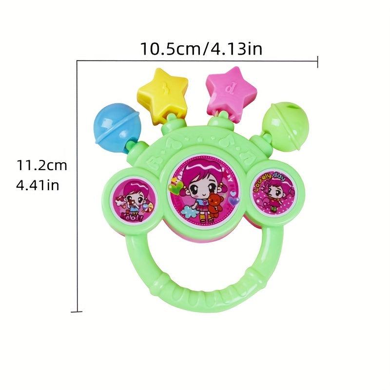 Baby Five Finger Hand Rattle Soothing Toy