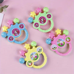 Baby Five Finger Hand Rattle Soothing Toy