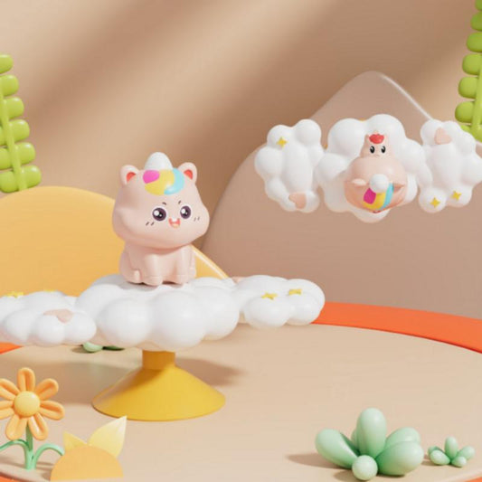 Cute Baby Bath Toy 1pc Spinner Suction Cup Swimming Toy