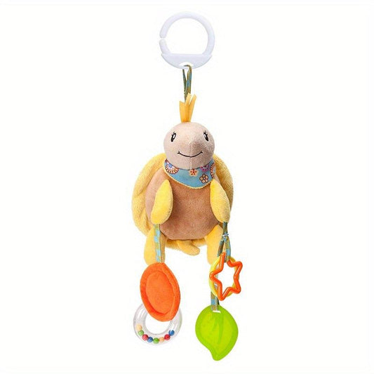 Newborn Puppy Bed Bell Early Education Toy for 0-12 Months