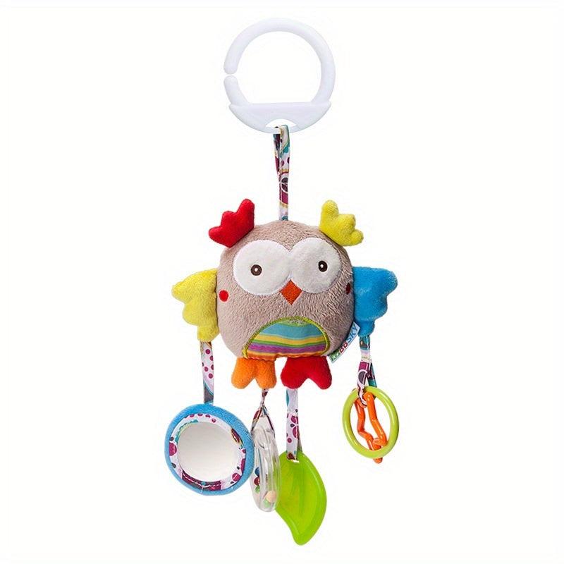 Newborn Puppy Bed Bell Early Education Toy for 0-12 Months