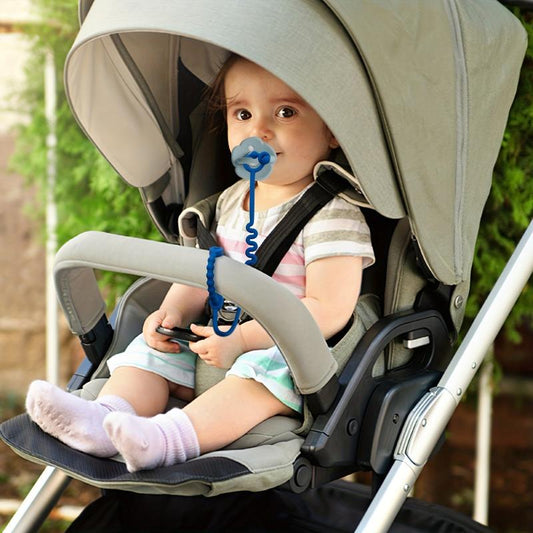 3pcs Toy Safety Straps Silicone Pacifier Clips