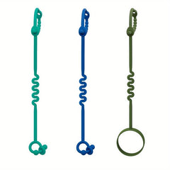 3pcs Toy Safety Straps Silicone Pacifier Clips