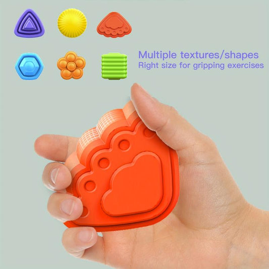 Montessori Shape Sorter Toy Pull String Sensory Cube