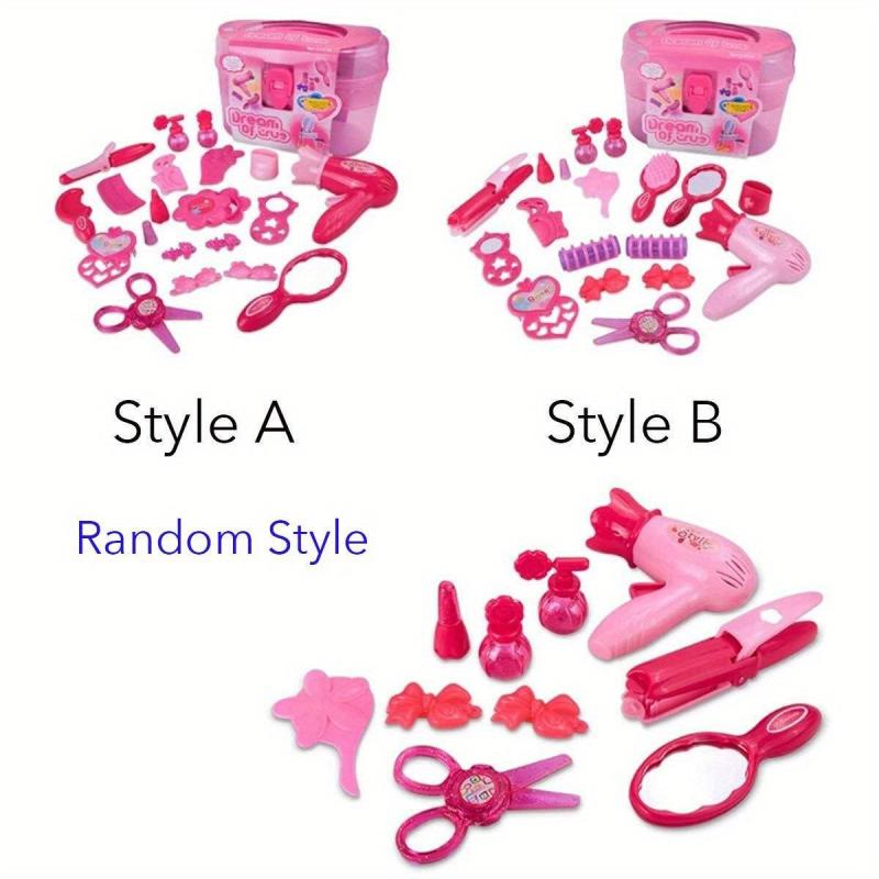 Kids Make Up Kit & Hair Styling Set