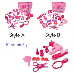 Kids Make Up Kit & Hair Styling Set