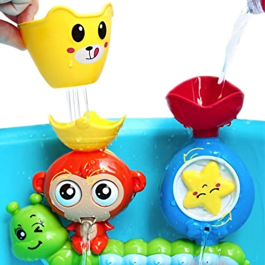 Monkey Rotating Toy for Baby Bathing