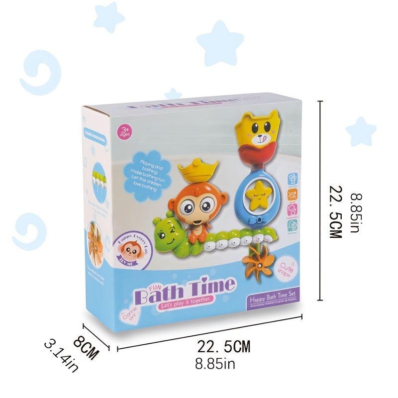 Monkey Rotating Toy for Baby Bathing