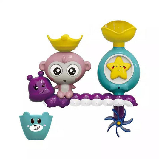 Monkey Rotating Toy for Baby Bathing