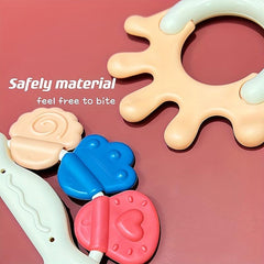 Baby Rattle Teething Toys 0-12 Months 2-Pack