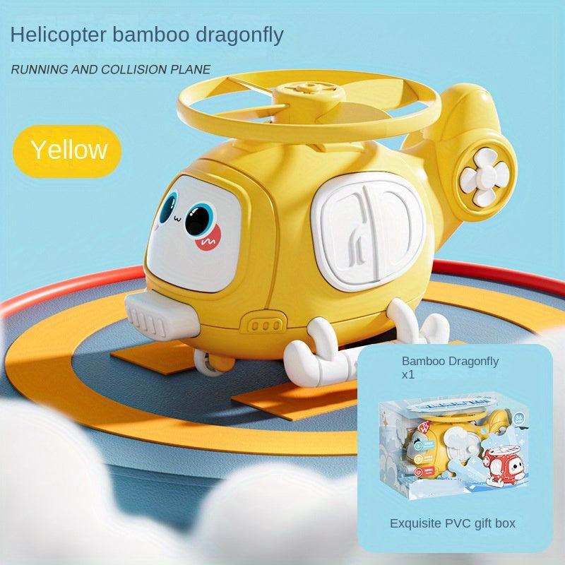 Interactive Helicopter Bamboo Dragonfly Toy