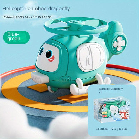 Interactive Helicopter Bamboo Dragonfly Toy