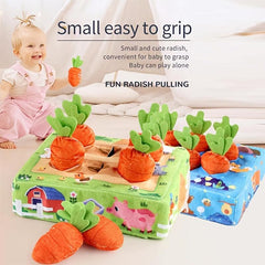 Carrot Toy for Babies 0-3 Years Old Animal Recognition