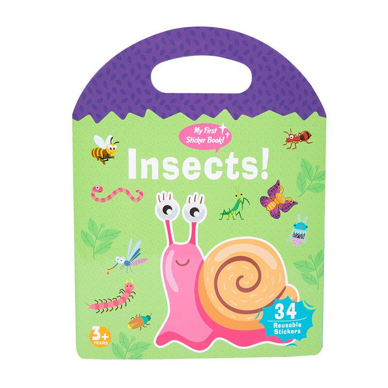 Handheld Jelly Quiet Book for Baby Brain Development
