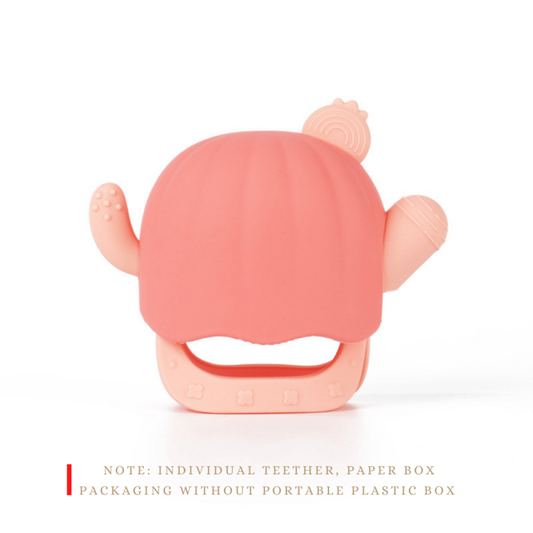 Cactus Buddy Silicone Baby Teething Toy BPA-Free