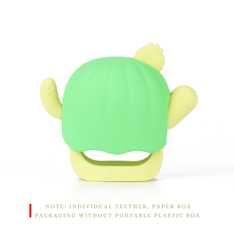 Cactus Buddy Silicone Baby Teething Toy BPA-Free
