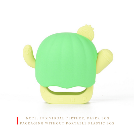 Cactus Buddy Silicone Baby Teething Toy BPA-Free