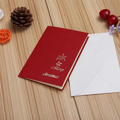 3D Stereo Christmas Greeting Card - Send Blessings to Loved Ones