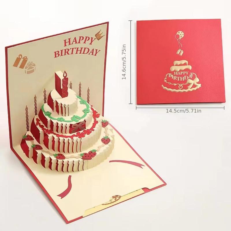Baby Birthday 3D Pop Up Greeting Card