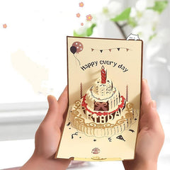 Baby Birthday 3D Pop Up Greeting Card