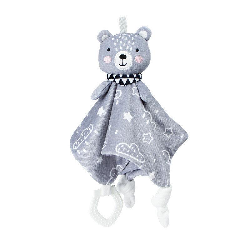 Plush Animal Baby Toy Comfort Towel for Infant Baby Sleeping