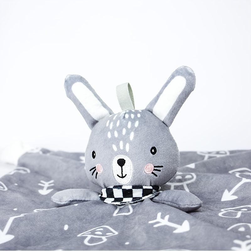 Plush Animal Baby Toy Comfort Towel for Infant Baby Sleeping