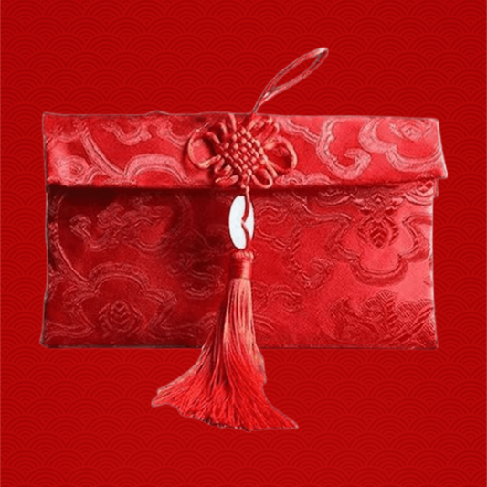 Silk Red Envelopes Lucky Money Pockets for Chinese New Year