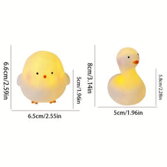 Cartoon Night Light for Children's Bedroom, DIY Soft Sleep Lamp